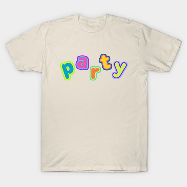 Party T-Shirt by JulyTyan